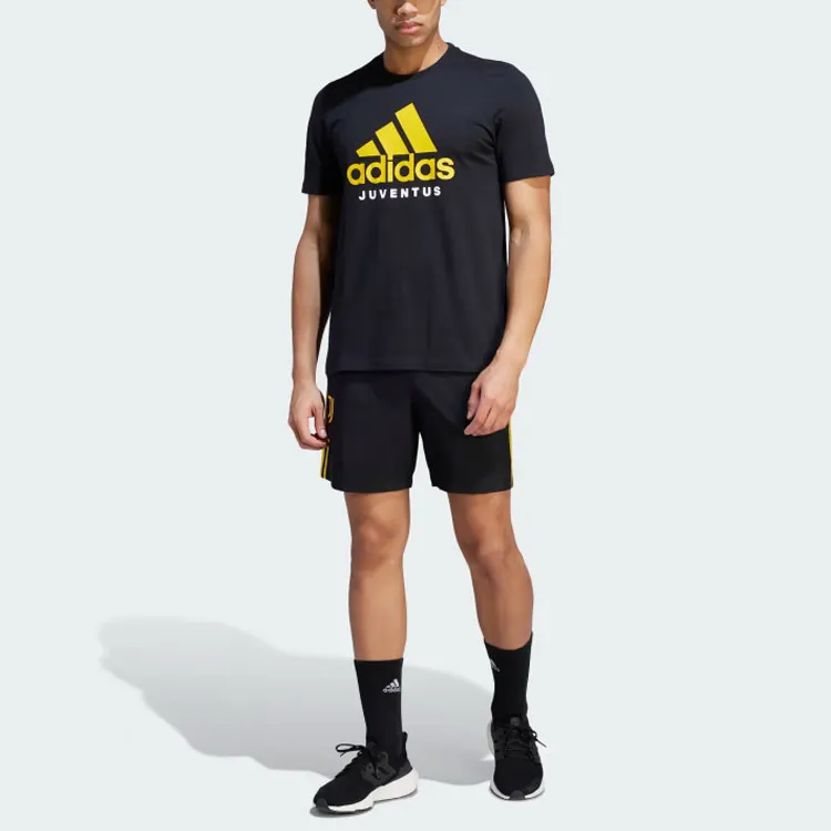 Adidas Juventus T-Shirts Men Black-4