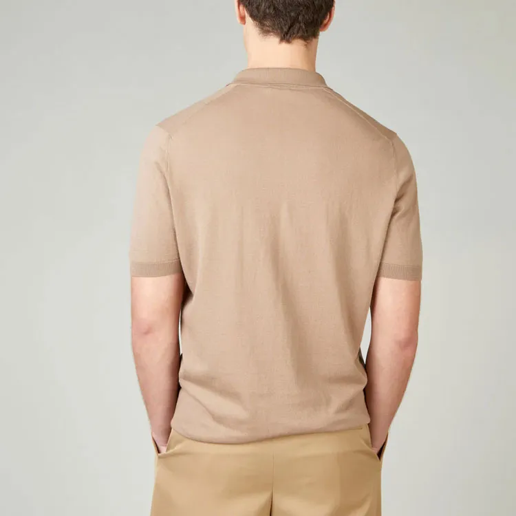 HOGAN Polo Shirts Men Khaki-4