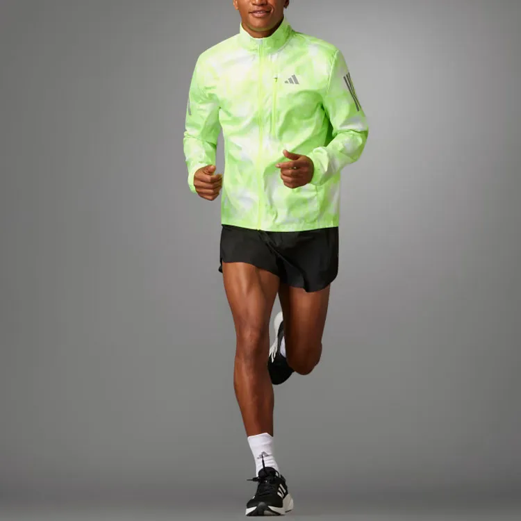 Adidas ALLOVER PRINT Jackets Men Bright Lemon-3