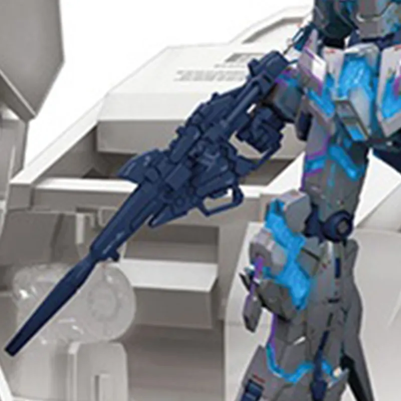 BANDAI Mobile Suit Gundam Unicorn RG Unicorn Gundam Model Kits-4