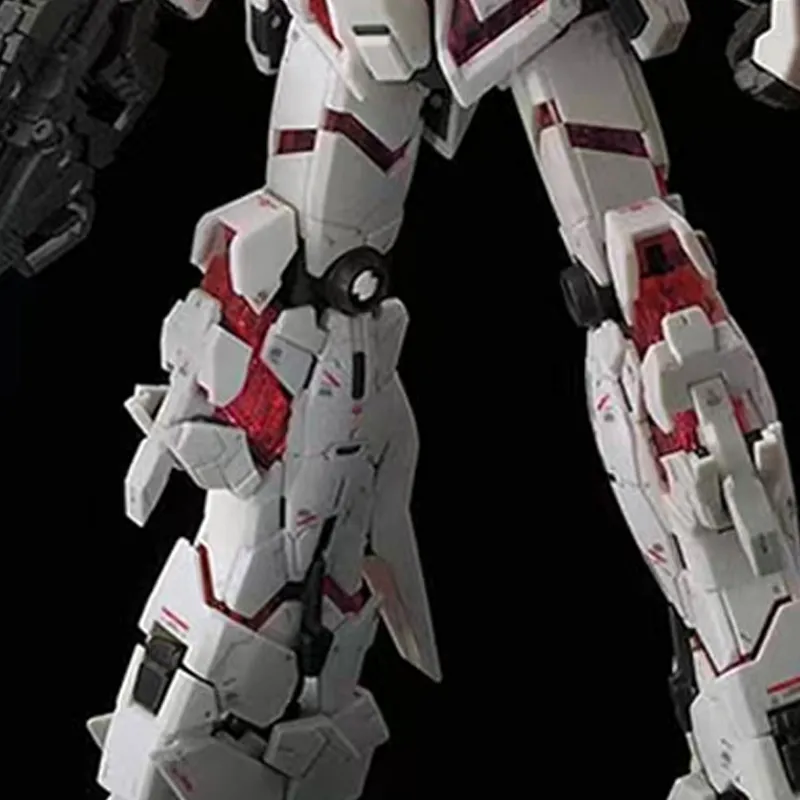 BANDAI Unicorn Gundam Unit 01 MG 1/100 Mobile Suit Gundam UC Unicorn Gundam Ver.Ka Version Electroplated Model Kits-3