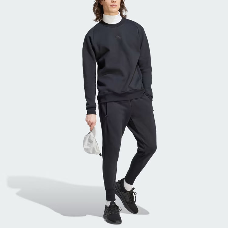 Adidas Z.N.E. Sweatshirts Men Black XXXL - POIZON