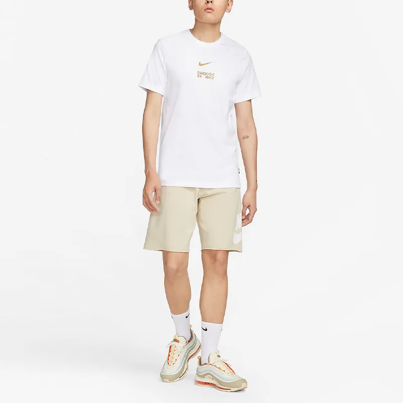 Nike T Shirts Men White-4