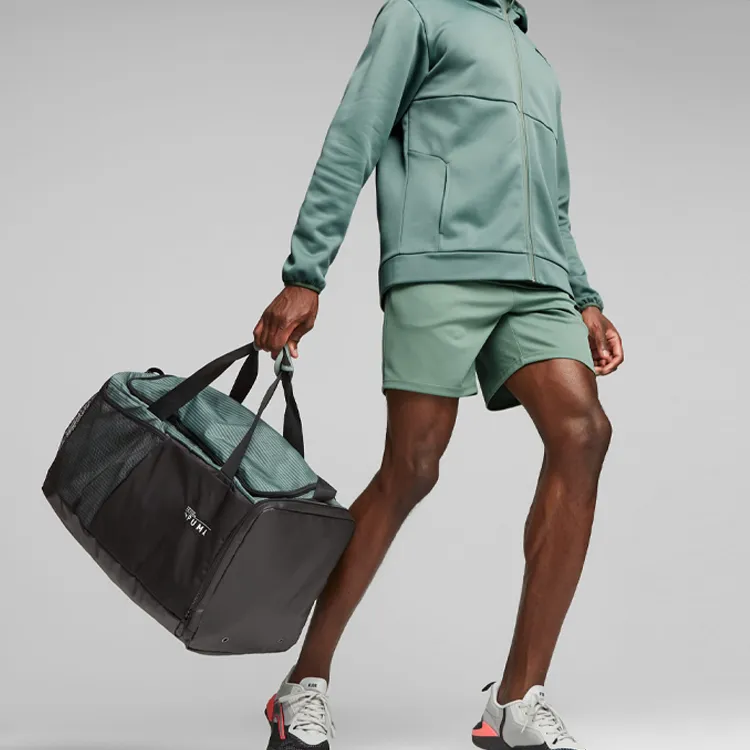 PUMA Polyester Portable Travel Bag Medium Size Women's Green-2