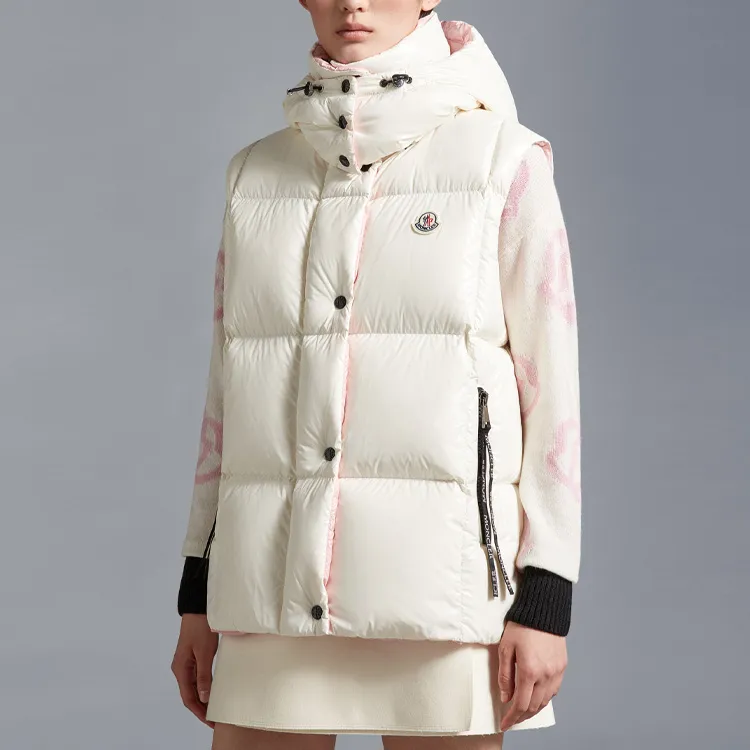 Moncler Luzule Logo patch Padded Gilet-3