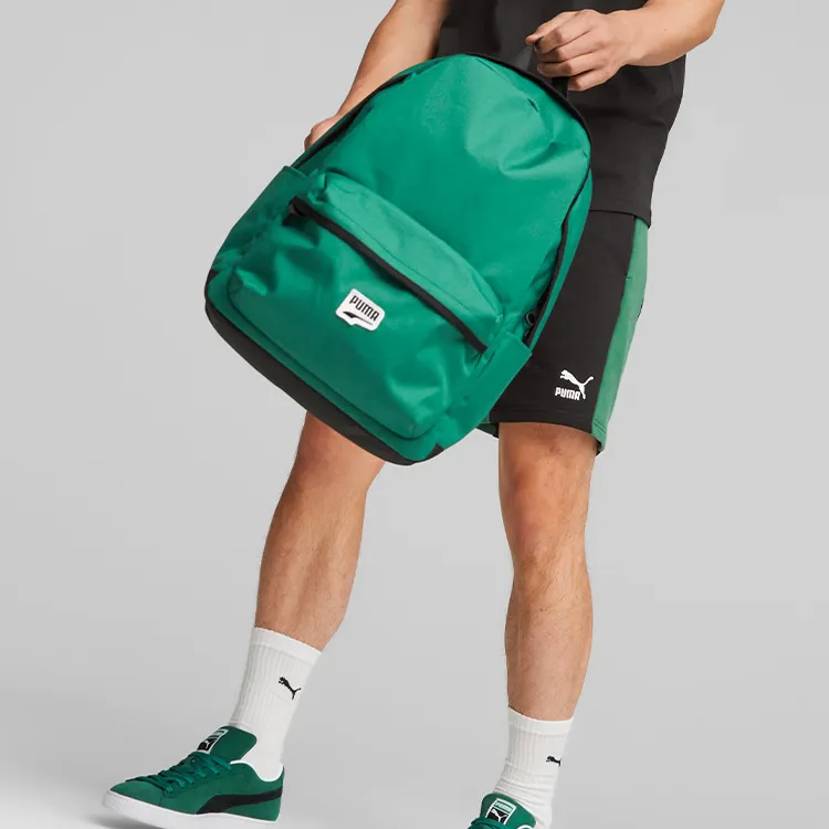 PUMA Polyester Backpack Regular Women's Green-4