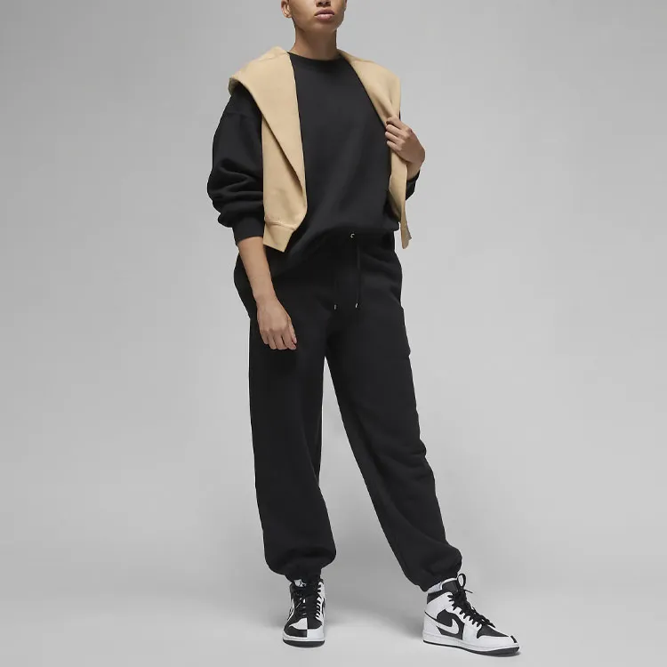 Jordan Flight Sweatshirts Women's Black-2