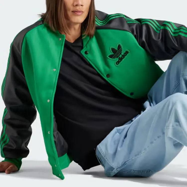 Adidas Originals SST Baseball Jerseys Men Green-3