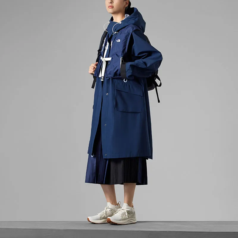 THE NORTH FACE UE Series Waterproof, Windproof, And Breathable Windbreaker Jacket Women's Blue-2