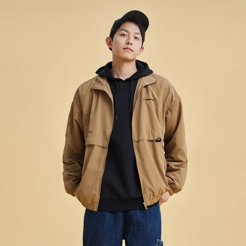 Erke Jackets Men Premium Khaki-4