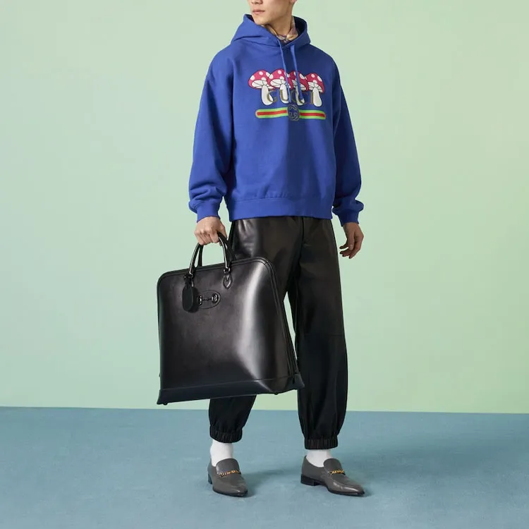 GUCCI Jersey Hooded Sweatshirt-1