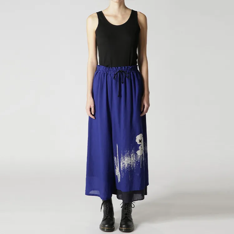 Yohji Yamamoto Floral-print Palazzo Pants-2