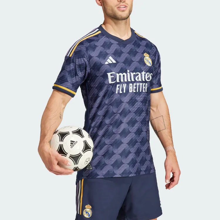 Adidas Real Madrid 23/24 Away Authentic Jersey-2
