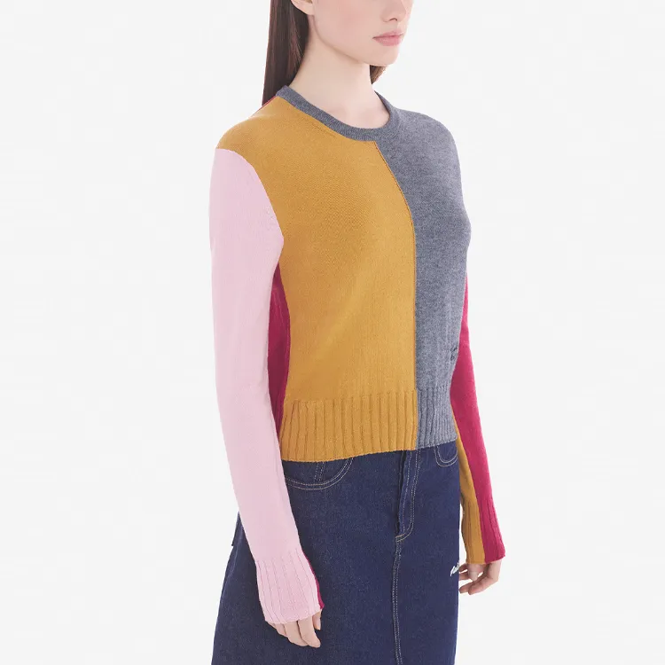 Maison Kitsune Sweaters Women's Mustard-4
