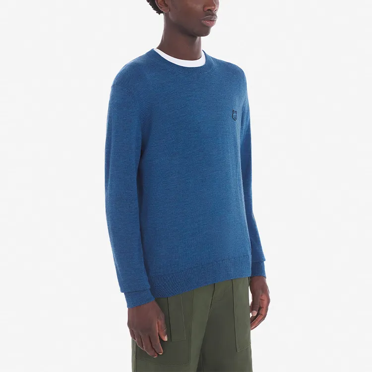 Maison Kitsune Logo appliqué Jumper-2