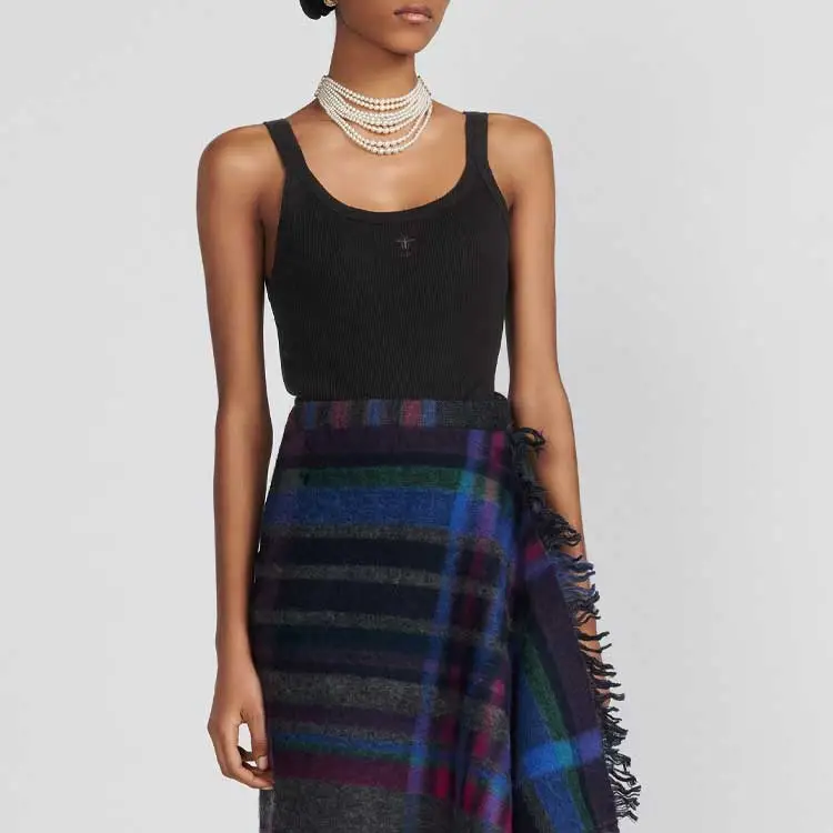 DIOR Tank Tops Women's Black-2