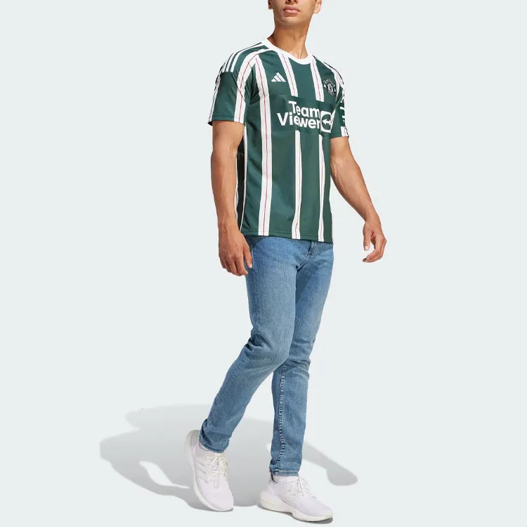 Adidas Free Shipping With AdiClub Manchester United 23/24 Away Jersey-4