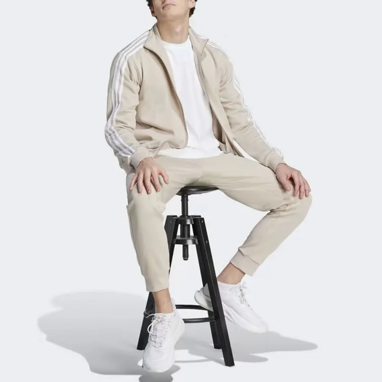 Adidas Free Shipping With AdiClub Sportswear Basic 3 Stripes Tricot Track Suit Set-5