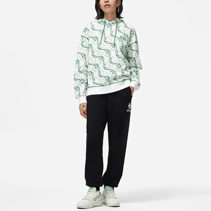 LiNing Sports Trend Series Sweatshirt Women's Jade Frost Green All Over Print-2