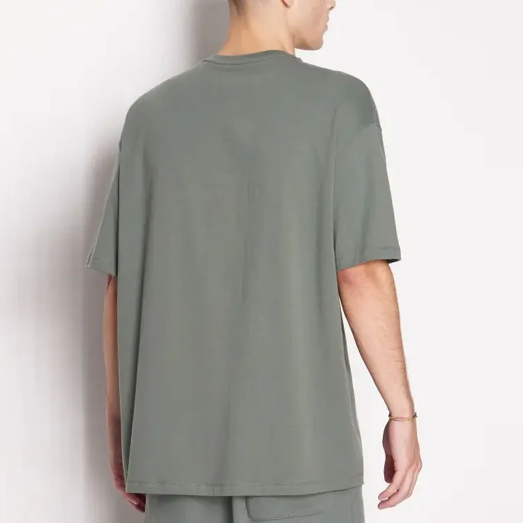 ARMANI EXCHANGE T Shirts Men Gray Green-3