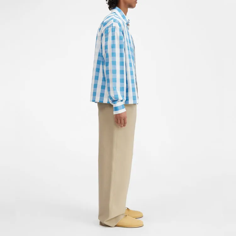 Jacquemus Shirts Men Light Blue-3