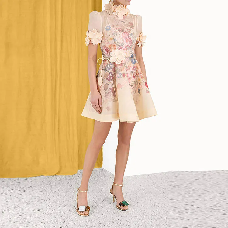 Zimmermann Luminosity Flower Minidress-1