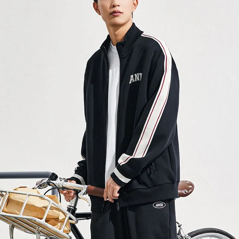 ANTA Life Collection Jackets Men Black-4