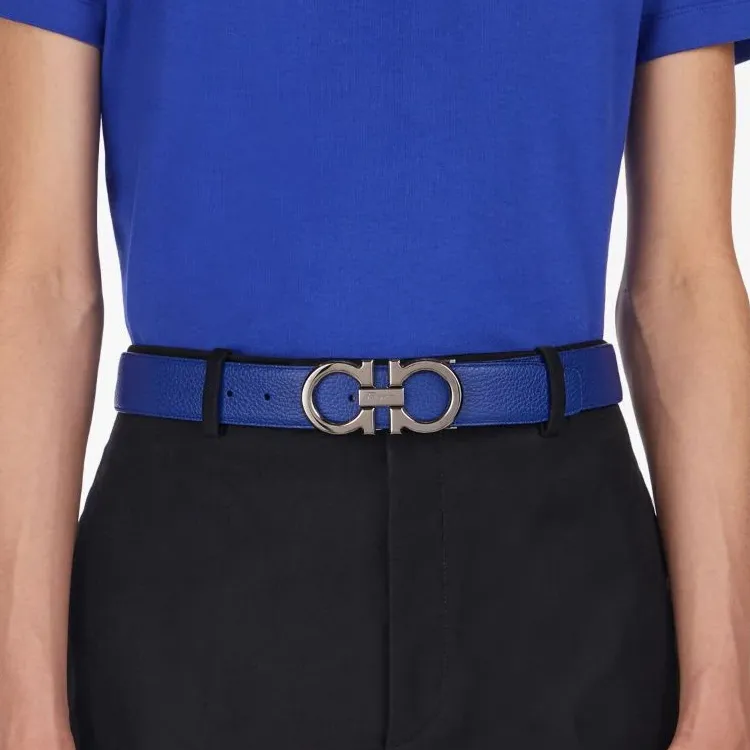 FERRAGAMO Reversible Gancini Belt-1