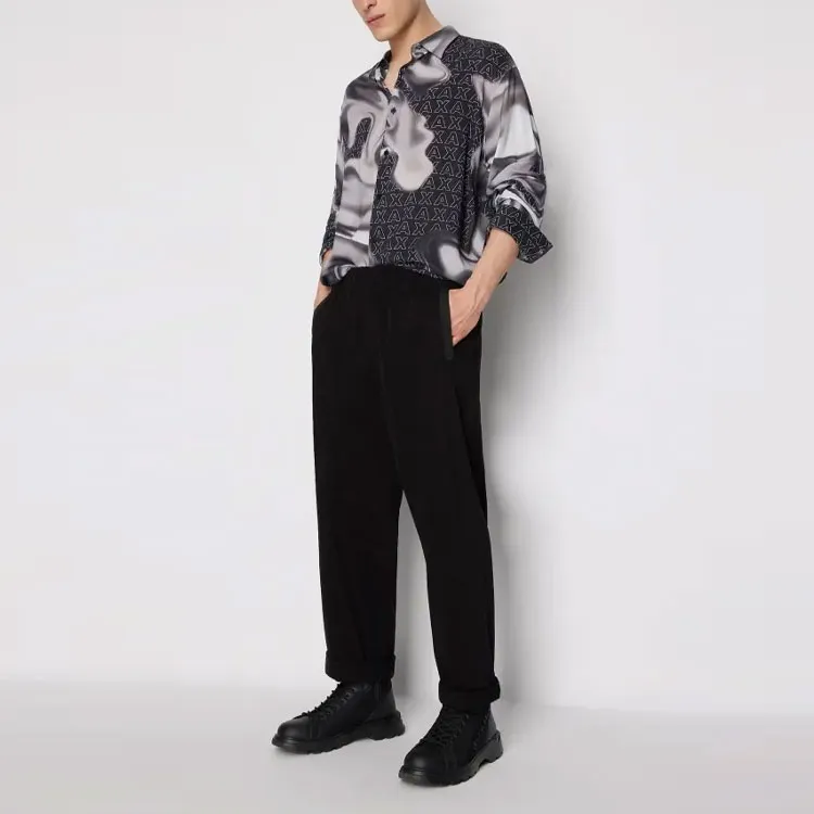 ARMANI EXCHANGEAE FW23 Shirt Men's Black-3