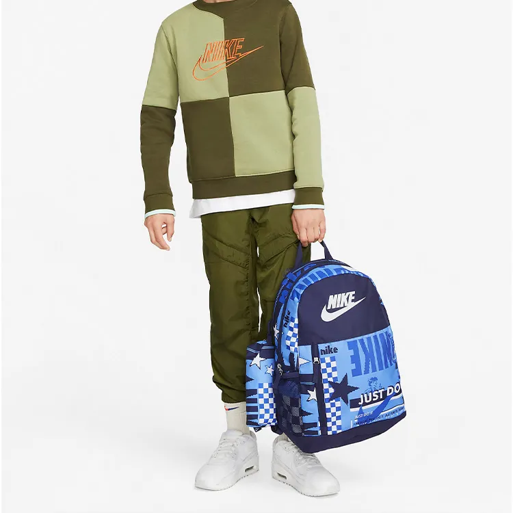Nike Polyester Backpack Regular Men's Marine Blue-6