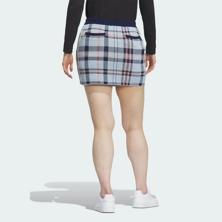 Adidas Casual Short Skirts Women's Miracle Blue-2