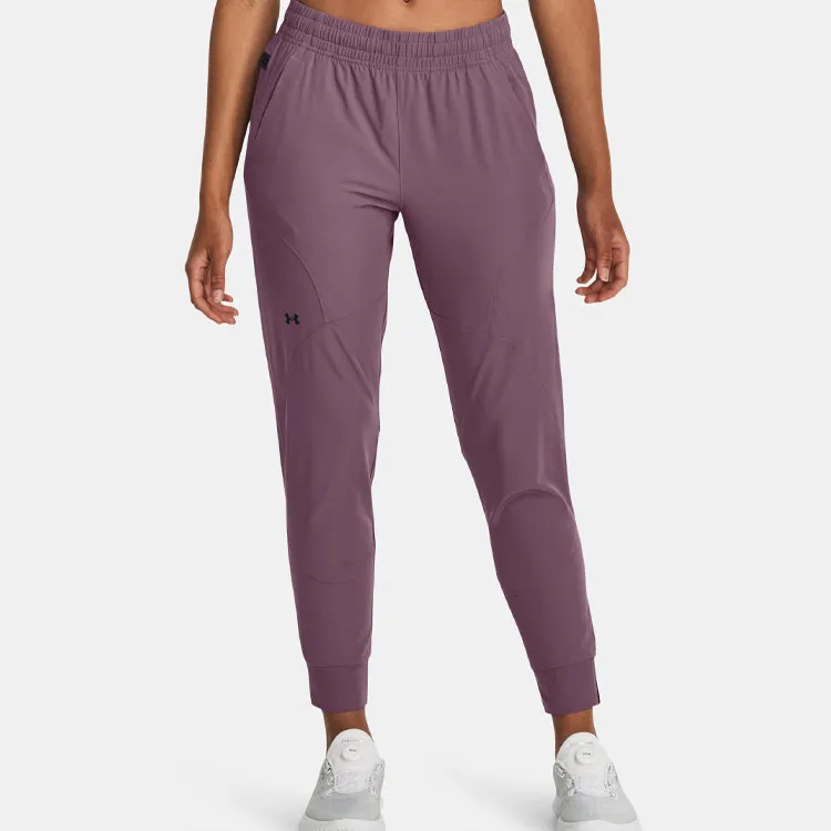 Under Armour Casual Pants Women's Purple-4