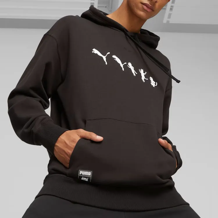 Ripndip X PUMA X RIPNDIP Co-branded Series Sweatshirts Men Black-4