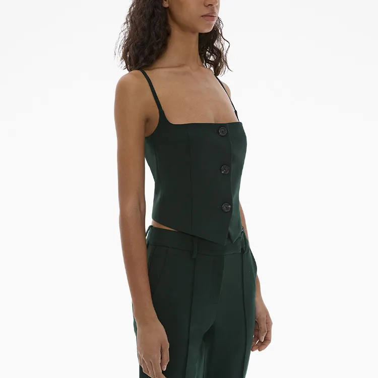 Helmut Lang Button up Sleeveless Top-4