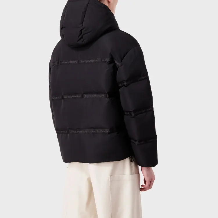 EMPORIO ARMANI Logo tape Down Padded Jacket-5