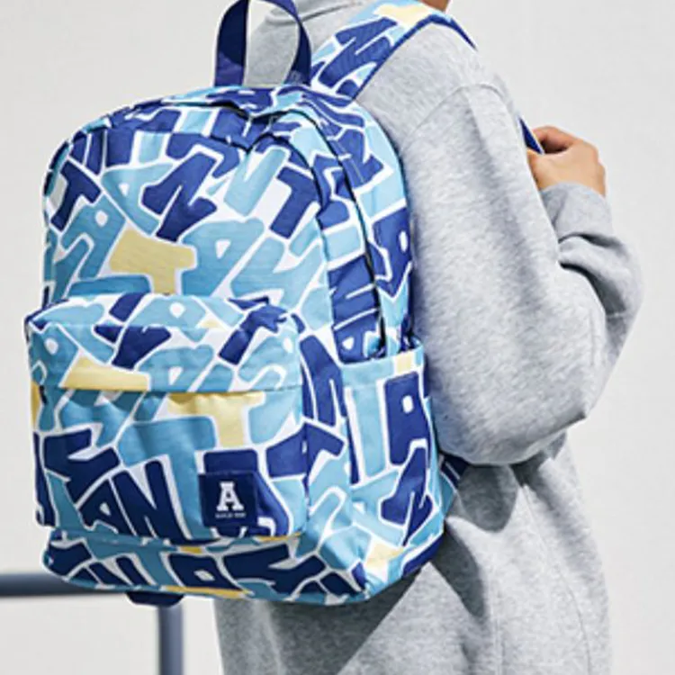 Anta Sports Life Collection Oxford Backpack Regular Unisex Spectral Blue-3