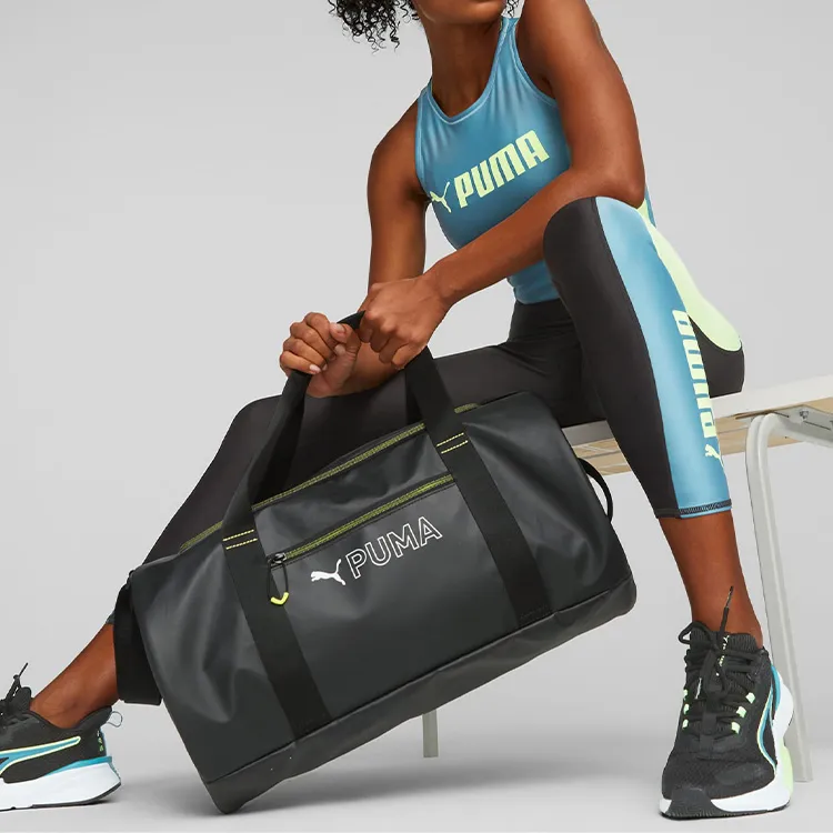 PUMA Polyester Shoulder Bag, Crossbody Bag, Handbag, Travel Bag Regular Unisex Black-3