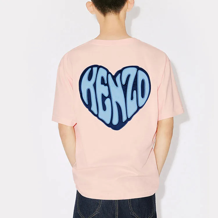 KENZO T Shirts Unisex Light Pink-4