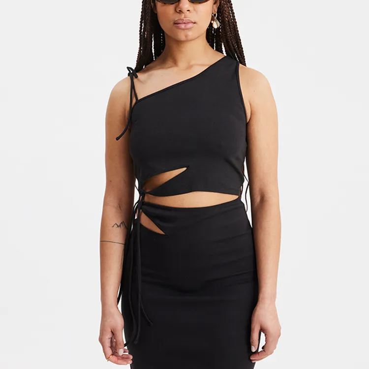 HOLZWEILER Cut-out Detailing Sleeveless Top-1