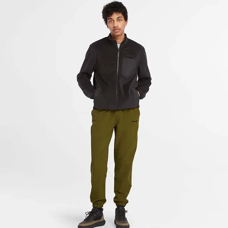 Timberland Casual Pants Men Dark Olive Green-2