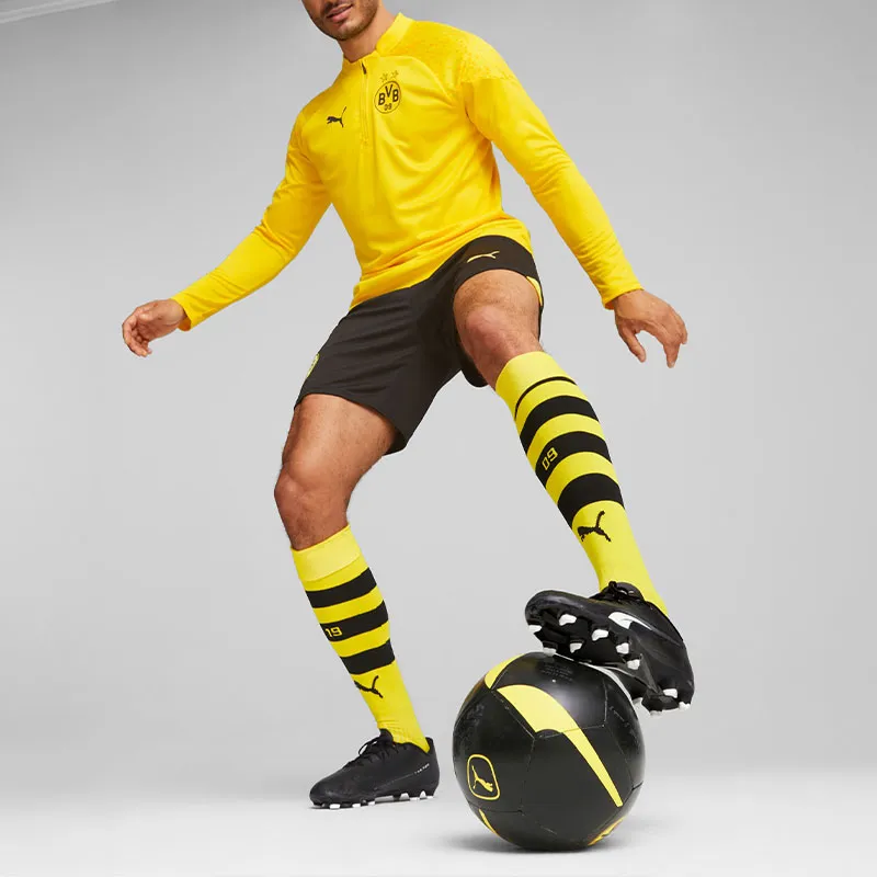PUMA Borussia Dortmund Soccer Jerseys Men Yellow-4