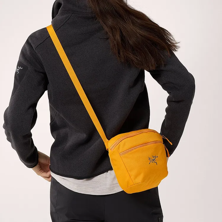 Arcteryx Mantis 2 Recycled Polyester Fanny Pack Regular Unisex Yellow-2