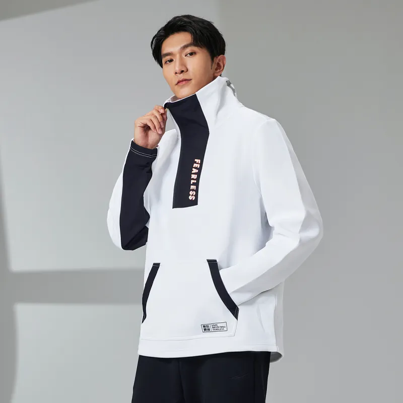 Erke Sweatshirts Men True White-4