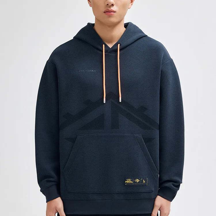 Anta Sweatshirt Men's Shrimp Gray-4