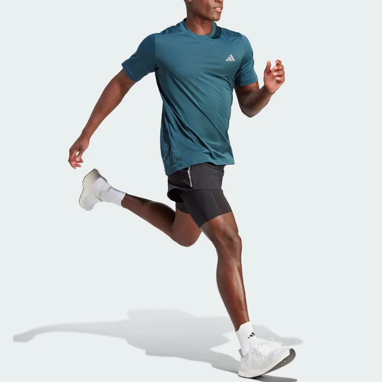 Adidas Ultimate T Shirts Men Arctic Ocean Blue-3