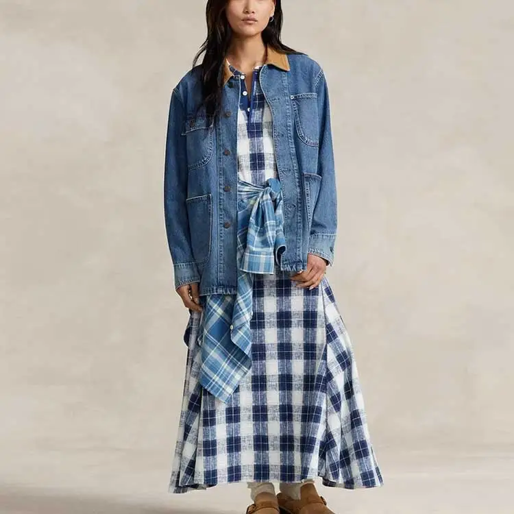Polo Ralph Lauren Denim Jackets Women's Blue-1