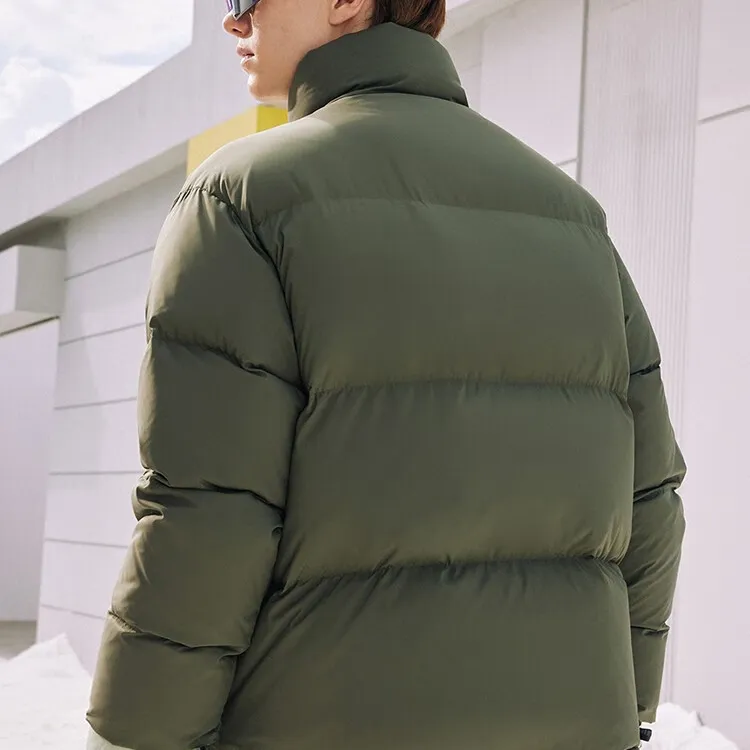 FILA FUSION Down Jackets Unisex Mulberry Field Green-3