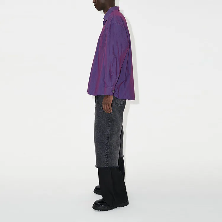 OUR LEGACY Shirts Men Purple-3