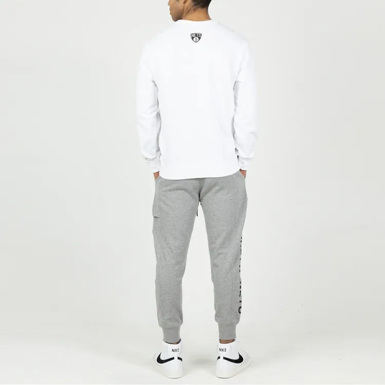 NBA Team Sweatshirts Men White-3