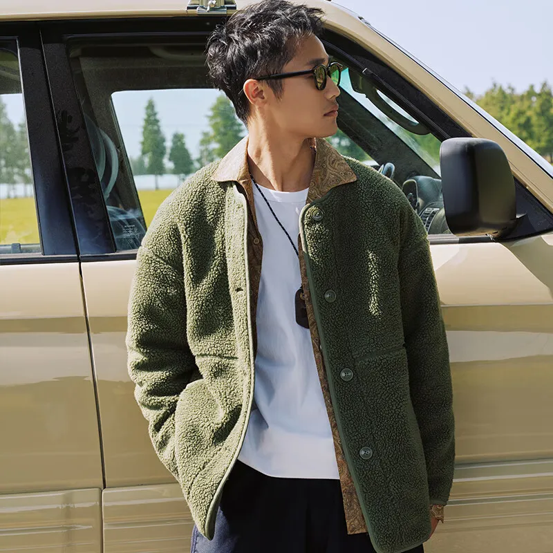 Reebok Reversible Jacket Unisex Green-4